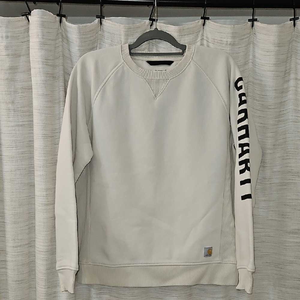 Carhartt Women's Cream Crewneck Size L